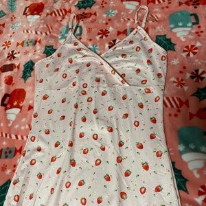 bodycon strawberry dress